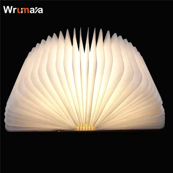 Wrumava 3D LED Night Light Folding Book Light USB Port Rechargeable Wooden Magnet Cover Home Table Desk Ceiling Decor Lamp
Wrumava 3D LED Night Light Folding Book Light USB Port Rechargeable Wooden Magnet Cover Home Table Desk Ceiling Decor Lamp