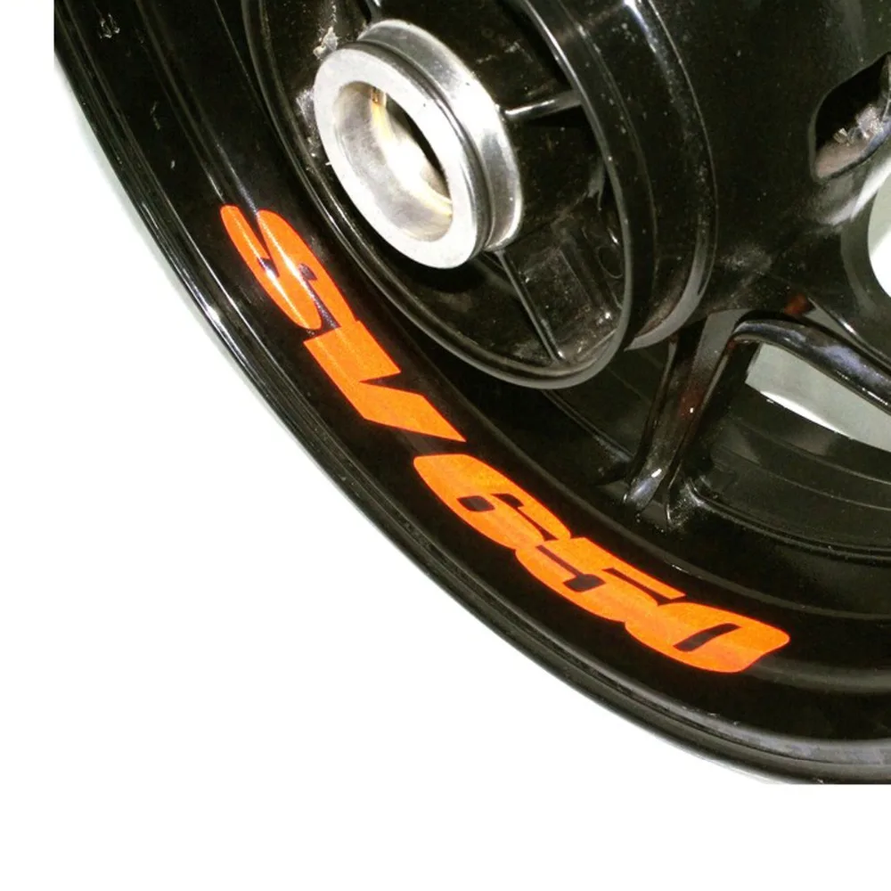 A set of 8pcs high quality Motorcycle Wheel Sticker Decal Reflective Rim Bike Motorcycle Suitable for SUZUKI SV 650 SV650
A set of 8pcs high quality Motorcycle Wheel Sticker Decal Reflective Rim Bike Motorcycle Suitable for SUZUKI SV 650 SV650