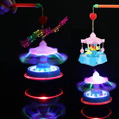 Music Gyro Laser Color Flash LED Light Merry-go-round Spinning Kids Toy Fashion Crown Gyroscope
Music Gyro Laser Color Flash LED Light Merry-go-round Spinning Kids Toy Fashion Crown Gyroscope