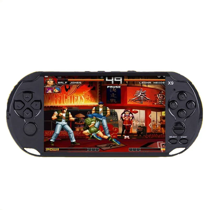 5.1 inch big screen X9 handheld video console Street Fighers Final Fight game player for GBA NES arcade games with 10000+games
5.1 inch big screen X9 handheld video console Street Fighers Final Fight game player for GBA NES arcade games with 10000+games