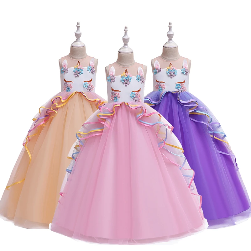 Unicorn Dresses For Girls Easter Princess Dress Children Carnival Unicorn Costume For Kids Dresses For Girls Party Dress 6-14 T
Unicorn Dresses For Girls Easter Princess Dress Children Carnival Unicorn Costume For Kids Dresses For Girls Party Dress 6-14 T