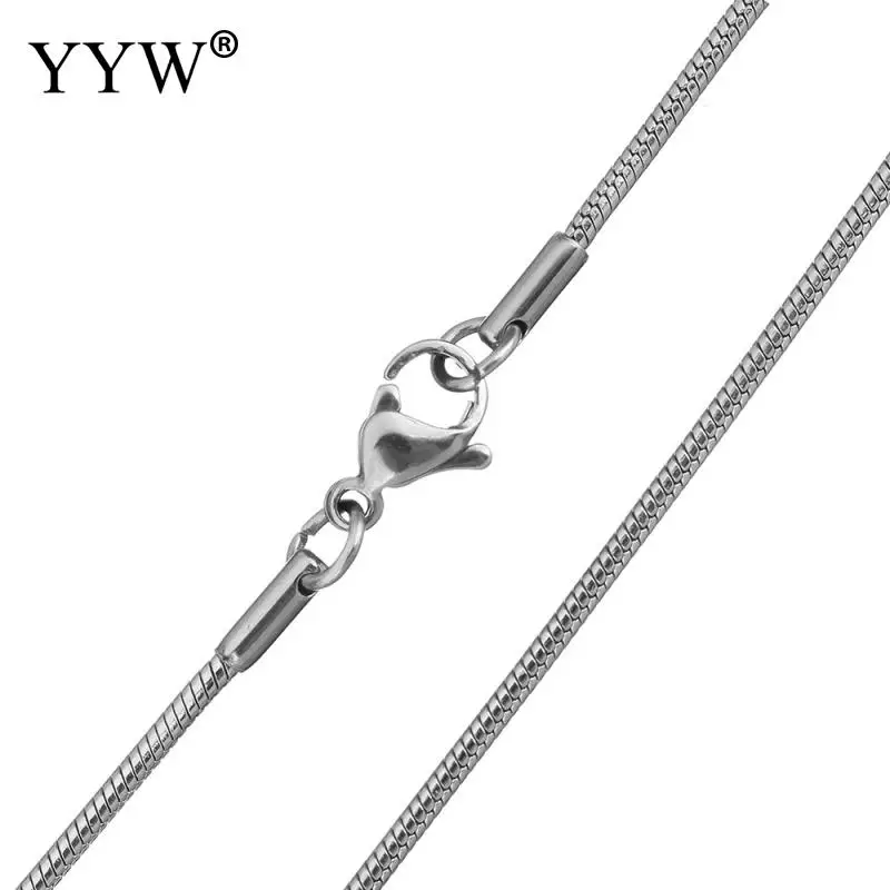 YYW Jewelry Punk Rock Male Women Simple Long Circle Snake Chain Choker Necklace Original 45cm Long Stainless Steel Necklaces
YYW Jewelry Punk Rock Male Women Simple Long Circle Snake Chain Choker Necklace Original 45cm Long Stainless Steel Necklaces