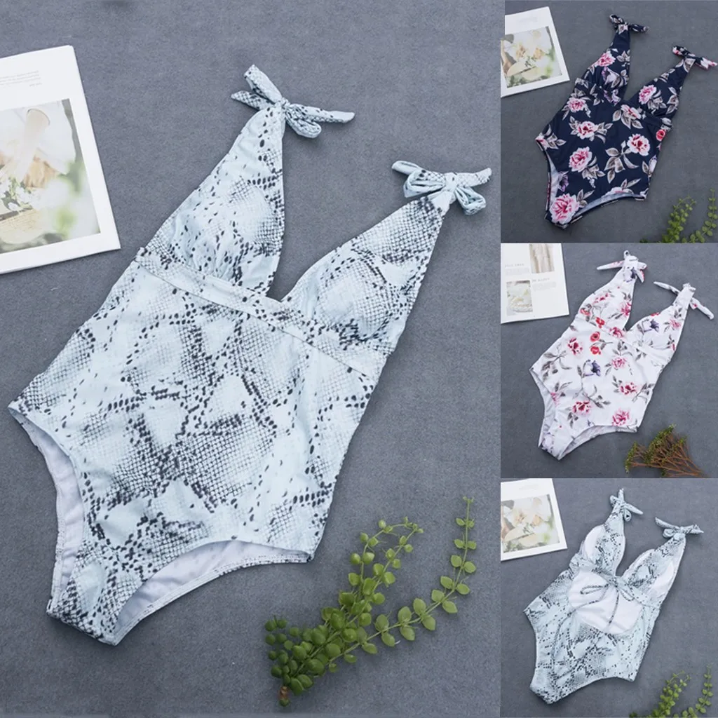 Women's Swimming Suit Sexy Bikini Swimsuit Sexy Women Flower Print Bikinis Beachwear Push Up Bandage One-Piece Swimmer
Women's Swimming Suit Sexy Bikini Swimsuit Sexy Women Flower Print Bikinis Beachwear Push Up Bandage One-Piece Swimmer