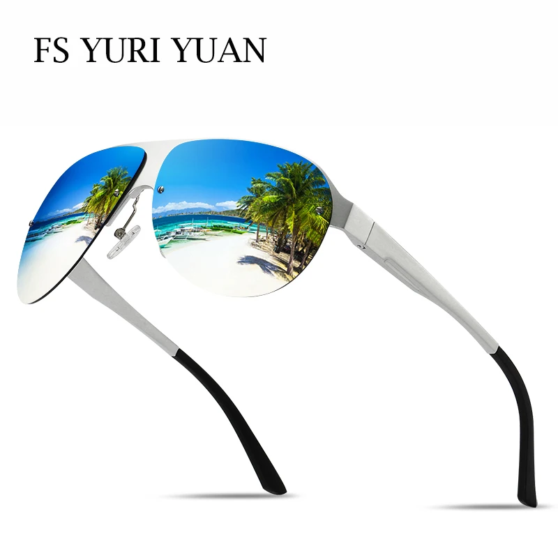 FS YURI YUAN Aluminum Magnesium Alloy Frame Polarized Fishing Sunglasses Men Drive Outdoor Sports Hiking Cycling Glasses 061
FS YURI YUAN Aluminum Magnesium Alloy Frame Polarized Fishing Sunglasses Men Drive Outdoor Sports Hiking Cycling Glasses 061