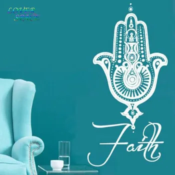 Wall Decals Yoga Mandala Fatima Hand Hamsa pegatinas de pared Decal Vinyl Poster Background Wall Stickers Home Decor 110X55CM
Wall Decals Yoga Mandala Fatima Hand Hamsa pegatinas de pared Decal Vinyl Poster Background Wall Stickers Home Decor 110X55CM