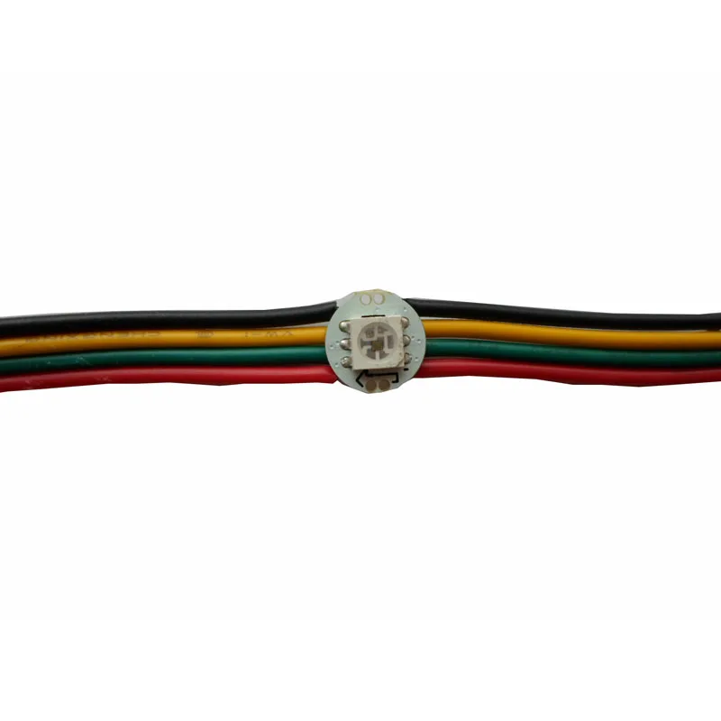 50X APA102 pre-soldered on heatsink with 10cm wire DC5V input APA102 buit-in 5050 rgb led pixel module free shipping
50X APA102 pre-soldered on heatsink with 10cm wire DC5V input APA102 buit-in 5050 rgb led pixel module free shipping