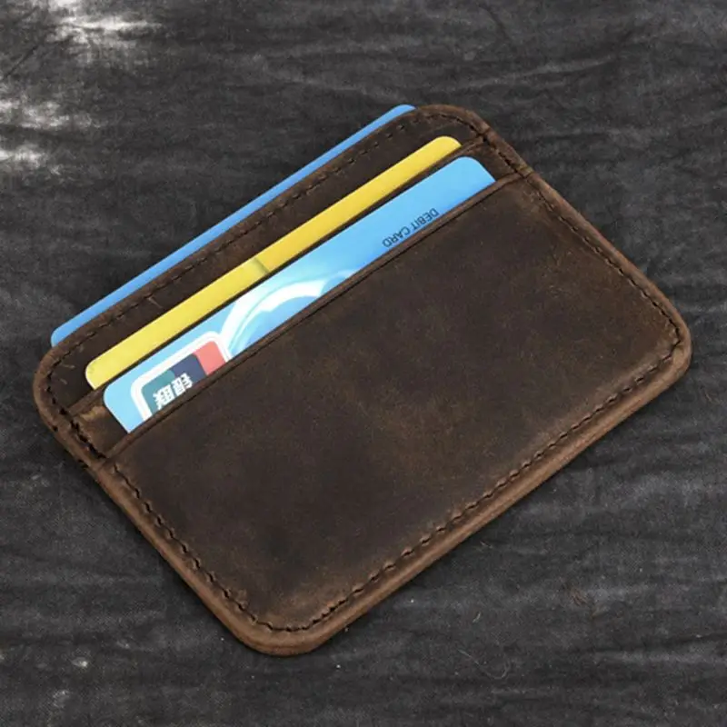 Fashion Man's Cowhide Leather Thin Wallet ID Money Credit Card Slim Holder Money Pocket 10.5x7.5cm
Fashion Man's Cowhide Leather Thin Wallet ID Money Credit Card Slim Holder Money Pocket 10.5x7.5cm