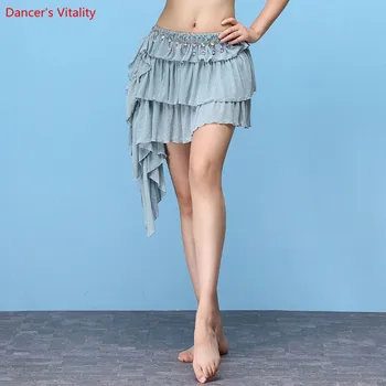 3 Colors New Women Stage Belly Dance Hip Performance Short Skirt Silver Net Scarf Solid Color Belly Dance Practice Clothes
3 Colors New Women Stage Belly Dance Hip Performance Short Skirt Silver Net Scarf Solid Color Belly Dance Practice Clothes