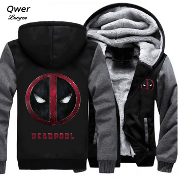 US size DEADPOOL Zipper Jacket Men Women Sweatshirts Pullover Thicken Fleece Hoodie Coat Drop shipping
US size DEADPOOL Zipper Jacket Men Women Sweatshirts Pullover Thicken Fleece Hoodie Coat Drop shipping