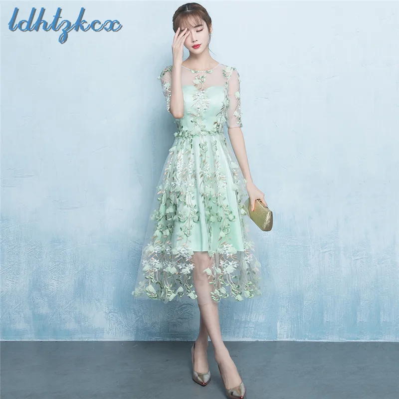 LDHTZKCX Floral Print Embroidery Mid-calf Mesh Dress Women 2018 Autumn Elegant Sweet A-Line Dress Banquet Party Chic Dress LD459
LDHTZKCX Floral Print Embroidery Mid-calf Mesh Dress Women 2018 Autumn Elegant Sweet A-Line Dress Banquet Party Chic Dress LD459