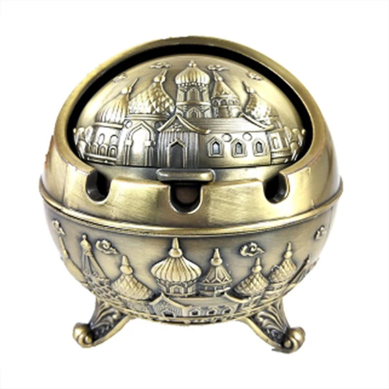 Metal Ashtray With Lid European Style Fashion Creative Living Room Decor Retro Car Ashtray Cigarette Auto Accessories Men's Gift
Metal Ashtray With Lid European Style Fashion Creative Living Room Decor Retro Car Ashtray Cigarette Auto Accessories Men's Gift