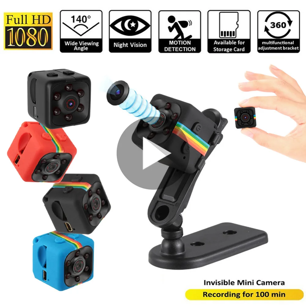 SQ11 PRO Mini Camera Sence Car DVR Smart Home Security Camcorder small Camara espia secret camera Support Hiden TFcard
SQ11 PRO Mini Camera Sence Car DVR Smart Home Security Camcorder small Camara espia secret camera Support Hiden TFcard