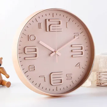Wall Clock Bedroom Quiet Metal Modern Simple Wall Clocks Living Room Round Pink Thin Box Home Decoration Watches
Wall Clock Bedroom Quiet Metal Modern Simple Wall Clocks Living Room Round Pink Thin Box Home Decoration Watches