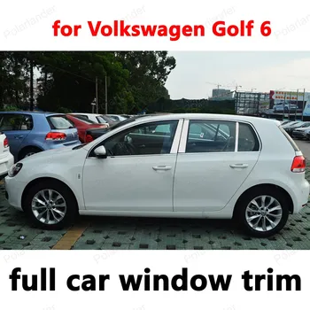 for Volkswagen Golf 6 Car Exterior Accessories Styling full Window Trim Stainless Steel Decoration Strips with column
for Volkswagen Golf 6 Car Exterior Accessories Styling full Window Trim Stainless Steel Decoration Strips with column