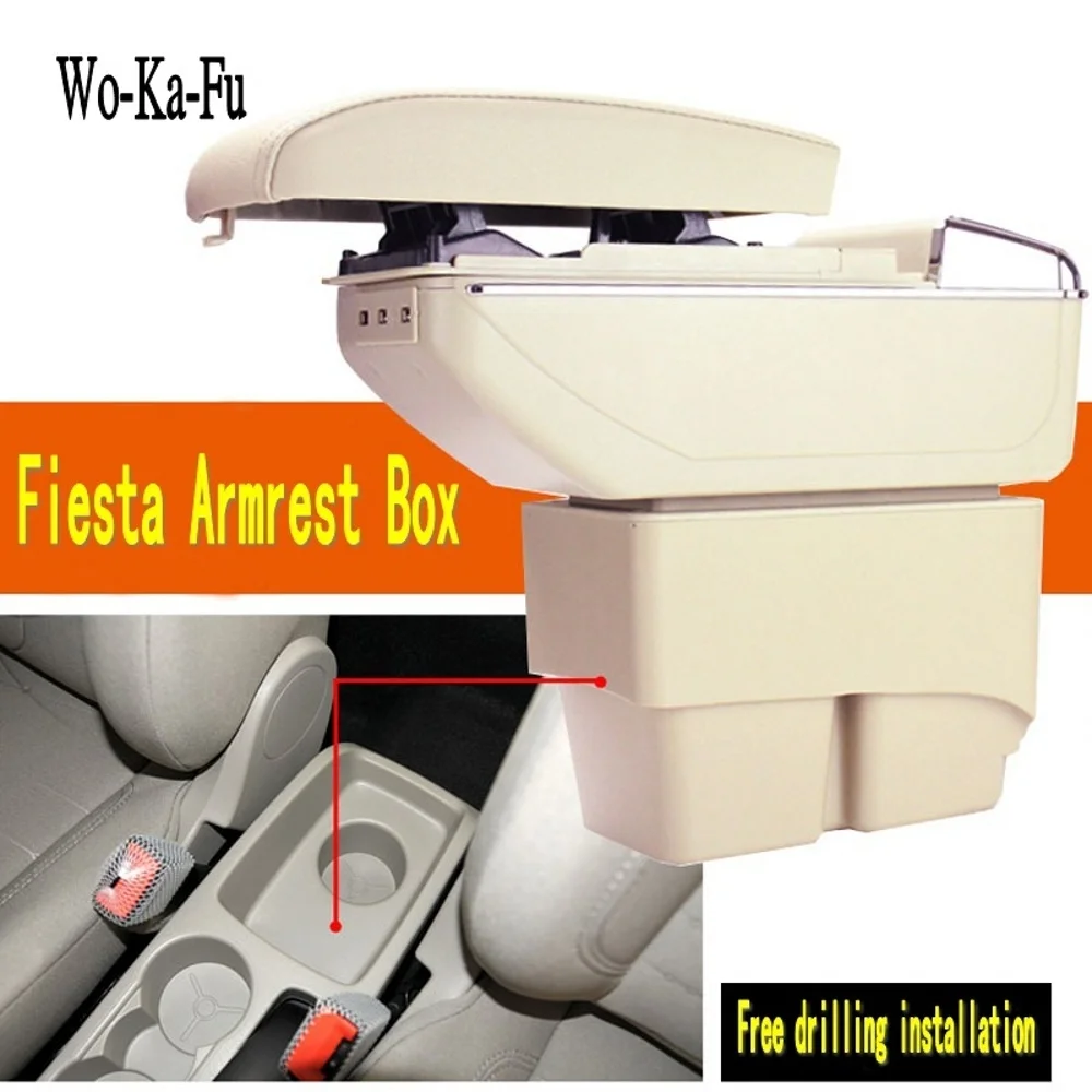 For Ford Fiesta 2009-2017 Center Centre Console Storage Box Armrest Arm Rest Rotatable 2010 2011 2012 2013 2014 2015 2016
For Ford Fiesta 2009-2017 Center Centre Console Storage Box Armrest Arm Rest Rotatable 2010 2011 2012 2013 2014 2015 2016