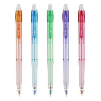 Pilot Super Grid 0.5mm Mechanical Pencils 5 Transparent Colors Graphite Refill with Eraser Student School Stationery H-185N
Pilot Super Grid 0.5mm Mechanical Pencils 5 Transparent Colors Graphite Refill with Eraser Student School Stationery H-185N