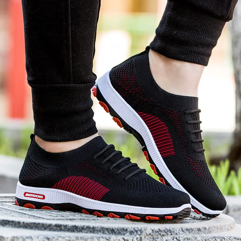 Adisputent Torridity Black Men Vulcanize Shoes Breathable Casual Sports Male Sneakers Mesh Trainers -up Flat Shoes Plus 39-44
Adisputent Torridity Black Men Vulcanize Shoes Breathable Casual Sports Male Sneakers Mesh Trainers -up Flat Shoes Plus 39-44