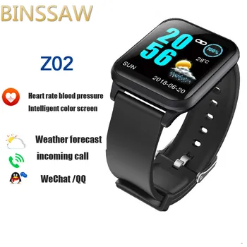 Smart Wristwatch Z02 Pedometer Heart Rate Monitor Color Screen Fitness Tracker Smart Bracelet Smart Sport Watch for Men Woman
Smart Wristwatch Z02 Pedometer Heart Rate Monitor Color Screen Fitness Tracker Smart Bracelet Smart Sport Watch for Men Woman