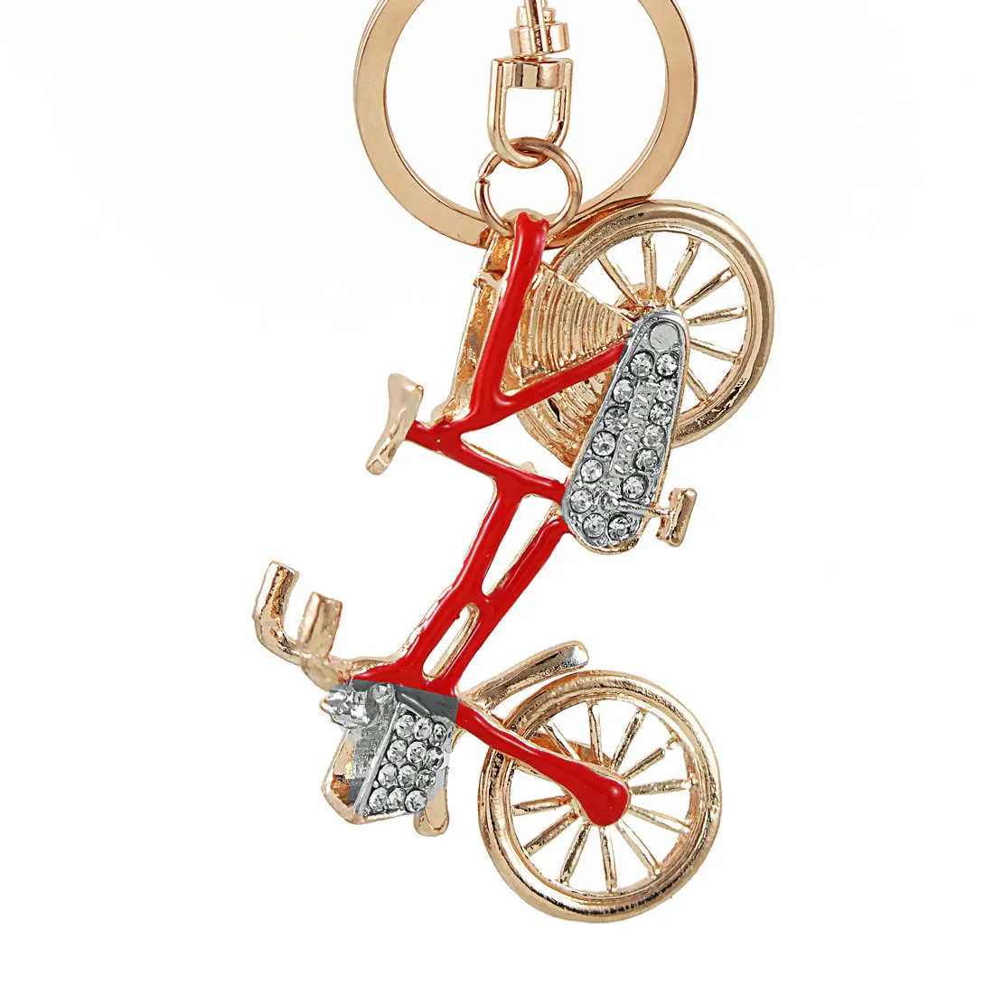 Novelty New Lovely Bicycle Riding Keychain Charm Purse Keyring Creative Alloy Keyfobs Women Bag Jewelry Gift
Novelty New Lovely Bicycle Riding Keychain Charm Purse Keyring Creative Alloy Keyfobs Women Bag Jewelry Gift
