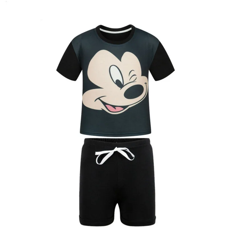 Summer boy clothes set Mickey T Shirt Short sleeve pant suits kids clothing sets Cotton children t shirts girls cartoon top tees
Summer boy clothes set Mickey T Shirt Short sleeve pant suits kids clothing sets Cotton children t shirts girls cartoon top tees