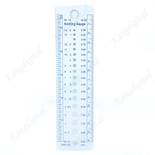 UK US Canada Gauge Inch cm Ruler Tool All In One Knitting Needle Sizes Drop Shipping Support
UK US Canada Gauge Inch cm Ruler Tool All In One Knitting Needle Sizes Drop Shipping Support