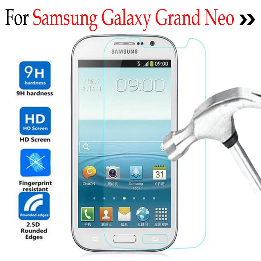 Tempered Glass Screen Protector For Samsung Grand Duos I9082 Grand Neo I9060 Plus i9060i GT-i9060 Case Protective Film Cover
Tempered Glass Screen Protector For Samsung Grand Duos I9082 Grand Neo I9060 Plus i9060i GT-i9060 Case Protective Film Cover