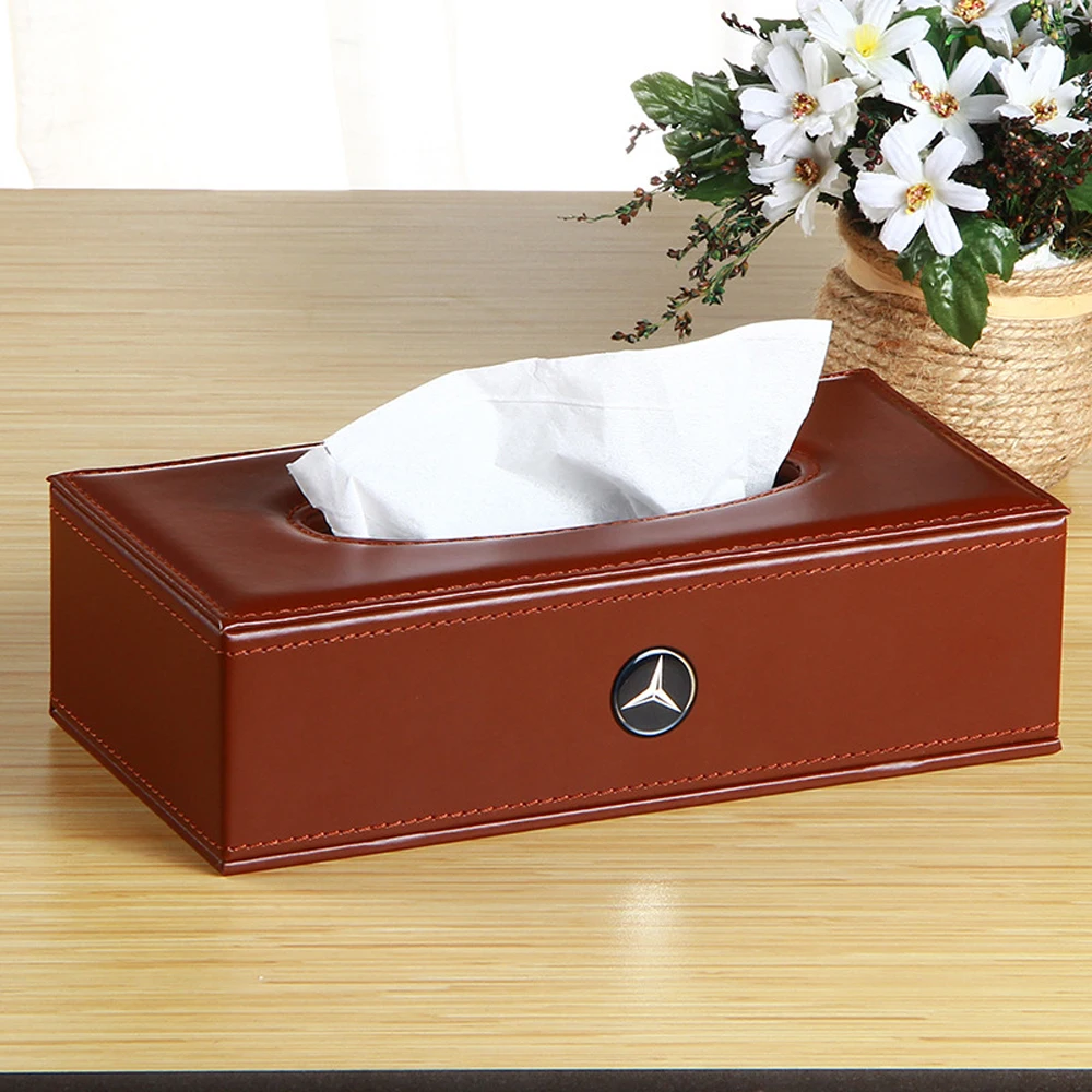 Car tissue box Faux Leather Facial Tissue Storage Boxes Case Container Napkin Holder for Hotel Car Auto Accessories
Car tissue box Faux Leather Facial Tissue Storage Boxes Case Container Napkin Holder for Hotel Car Auto Accessories