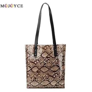 PVC Women Totes Lady Top Handle Bags Female Fashion Snake Print Bag torebki damskie
PVC Women Totes Lady Top Handle Bags Female Fashion Snake Print Bag torebki damskie