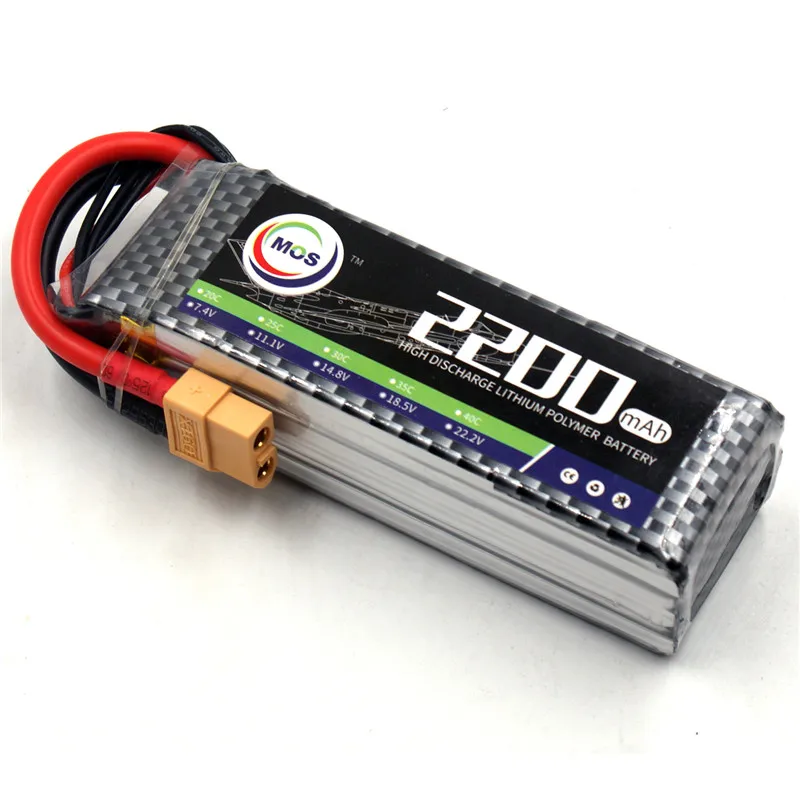 MOS RC Quadcopter Lipo battery 3S 11.1v 2200mah 35C Batteries for RC Airplane Drone Car Lithium-Polymer batteria 3S Li-Po
MOS RC Quadcopter Lipo battery 3S 11.1v 2200mah 35C Batteries for RC Airplane Drone Car Lithium-Polymer batteria 3S Li-Po