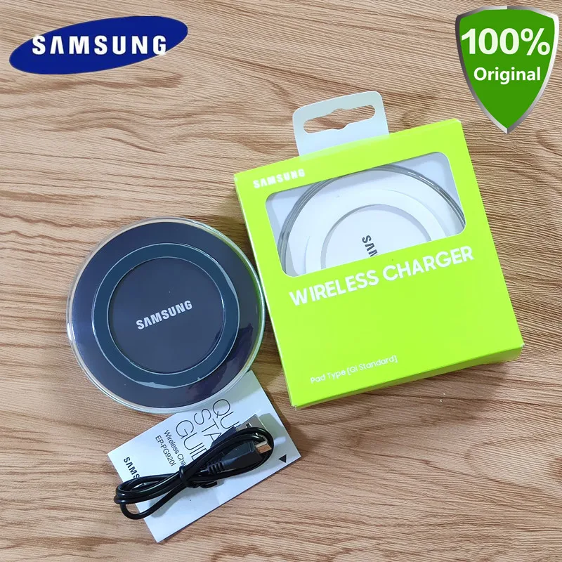 Original QI Samsung wireless charger pad S6 EDGE 5V 2A Charger For Galaxy S7 S8 S9 S10 Plus Note 4 5 xiaomi 9 mi9
Original QI Samsung wireless charger pad S6 EDGE 5V 2A Charger For Galaxy S7 S8 S9 S10 Plus Note 4 5 xiaomi 9 mi9