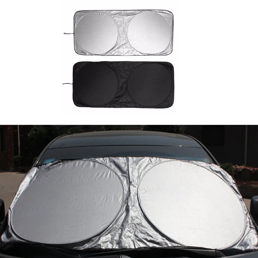 1PC 150*70CM Front Window Windshield Sunshade Car Cover Sun Protector Waterproof Universal Sun Blind Car Sun Visor parasole auto
1PC 150*70CM Front Window Windshield Sunshade Car Cover Sun Protector Waterproof Universal Sun Blind Car Sun Visor parasole auto