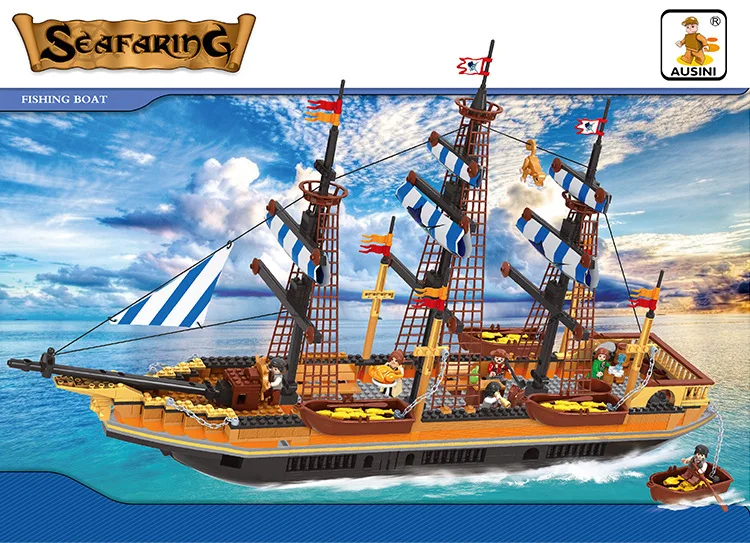 Model building kits compatible with lego pirates series 097 3D blocks Educational model & building toys hobbies for children
Model building kits compatible with lego pirates series 097 3D blocks Educational model & building toys hobbies for children