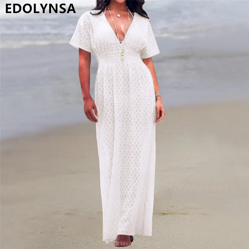 Saida de Praia 2019 Cover ups Beach Dresses Lace Robe Plage Beach Cover up Saida de Praia Longa Beach Tunic Pareos Bikini #Q629
Saida de Praia 2019 Cover ups Beach Dresses Lace Robe Plage Beach Cover up Saida de Praia Longa Beach Tunic Pareos Bikini #Q629