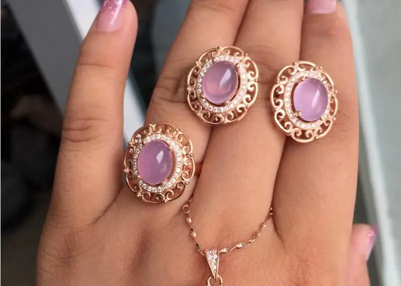 KJJEAXCMY Boutique jewels 925 pure silver inlaid natural Hibiscus Stone Earrings + ring set.
KJJEAXCMY Boutique jewels 925 pure silver inlaid natural Hibiscus Stone Earrings + ring set.
