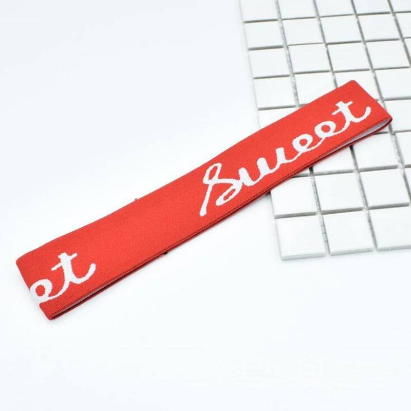 'LOVE' 'SWEET' Elastic Fabric Headband Hot Sale European Style Hair Accessories Convenient Jewelry for Women Men
'LOVE' 'SWEET' Elastic Fabric Headband Hot Sale European Style Hair Accessories Convenient Jewelry for Women Men