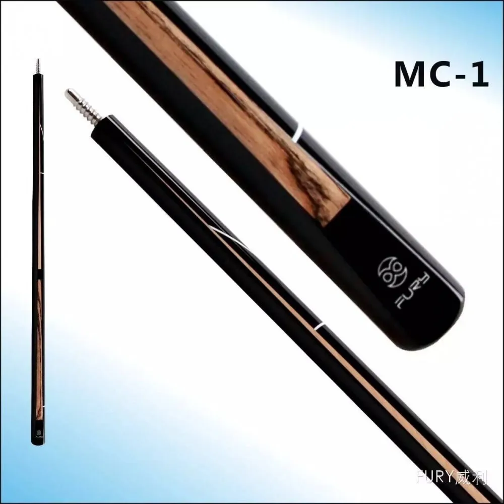 2015 Fury MC Series China pool cue Billiards/Canada Maple Cue Billiards/11 mm tip / Maple Shaft / 6" Extension/MC-1
2015 Fury MC Series China pool cue Billiards/Canada Maple Cue Billiards/11 mm tip / Maple Shaft / 6" Extension/MC-1