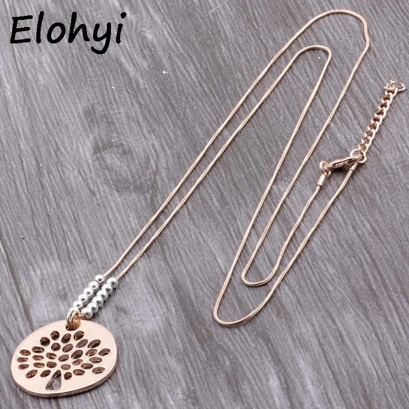 ELOYHI Vintage Simple Tree Of Life Bohemia Statement Alloy Pendants Long Sweater Chain For Women Necklace&Pendant Wholesale
ELOYHI Vintage Simple Tree Of Life Bohemia Statement Alloy Pendants Long Sweater Chain For Women Necklace&Pendant Wholesale