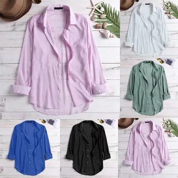 2019 Summer hawaiian Shirt Men's New Style Fashion Pure Long Sleeve Shirts Comfortable Fashion Blouse Top Camisas Hombre
2019 Summer hawaiian Shirt Men's New Style Fashion Pure Long Sleeve Shirts Comfortable Fashion Blouse Top Camisas Hombre