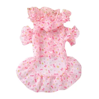 Summer Dog Dress Transparent Dog Sun Protection Hoodies Skirt Cute Dog Dress for Small Medium Dog Cat Puppy Kitty
Summer Dog Dress Transparent Dog Sun Protection Hoodies Skirt Cute Dog Dress for Small Medium Dog Cat Puppy Kitty