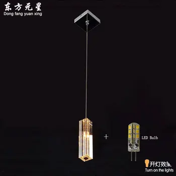 Pendant Light Crystal k9 G4 LED 12V lamp Modern Column Design Hanging Corridor Lamp
Pendant Light Crystal k9 G4 LED 12V lamp Modern Column Design Hanging Corridor Lamp