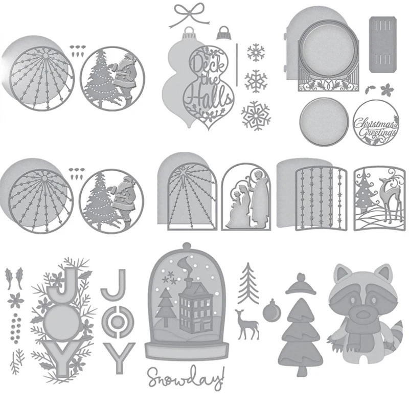 Santas Workshop Joy Elk Metal Cutting Dies Stencils For DIY Scrapbooking Christmas Decoration Embossing Supplier Craft Die Cut
Santas Workshop Joy Elk Metal Cutting Dies Stencils For DIY Scrapbooking Christmas Decoration Embossing Supplier Craft Die Cut