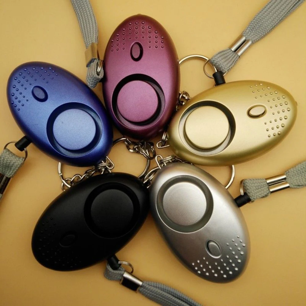 New 130dB Safe sound Personal Alarm Self-defense Emergency Attack Anti-rape Keychain
New 130dB Safe sound Personal Alarm Self-defense Emergency Attack Anti-rape Keychain