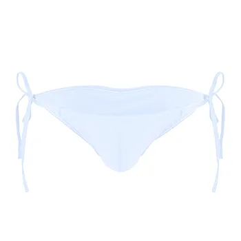 Nylon Men Underwear Adjustable Size Men Drawstring Ties Smooth Briefs Lingerie Low Rise Translucent Ice Silk Bikini Thong #L
Nylon Men Underwear Adjustable Size Men Drawstring Ties Smooth Briefs Lingerie Low Rise Translucent Ice Silk Bikini Thong #L