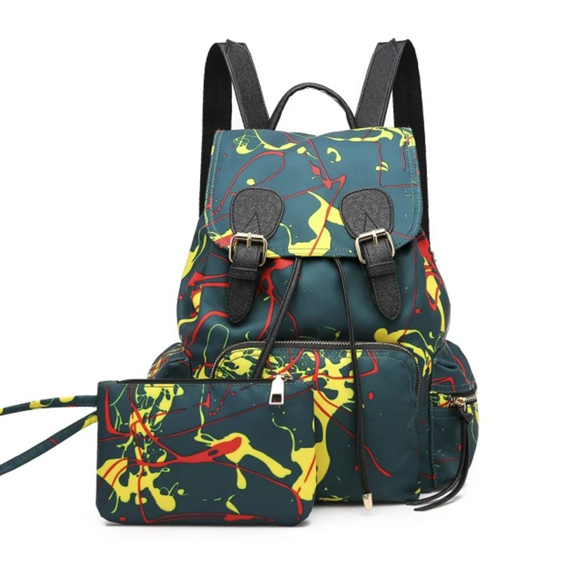 NEW-Women Backpack Waterproof Nylon Graffiti Female Bags Kit Brand Designer Drawstring Teenage Girl Backpacks School Bags Clut
NEW-Women Backpack Waterproof Nylon Graffiti Female Bags Kit Brand Designer Drawstring Teenage Girl Backpacks School Bags Clut