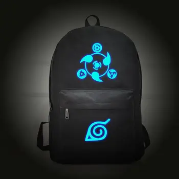 New Naruto Konoha Fairy Tail Sharingan Attack on Titan Kakashi Sasuke Casual luminous Backpack School Bag Travel Gift
New Naruto Konoha Fairy Tail Sharingan Attack on Titan Kakashi Sasuke Casual luminous Backpack School Bag Travel Gift