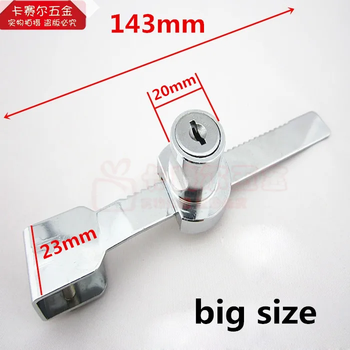 High Quality Glass Lock Vitrine Cabinet Terrarium Display Sliding Door Lock With 2 Key Big Size
High Quality Glass Lock Vitrine Cabinet Terrarium Display Sliding Door Lock With 2 Key Big Size