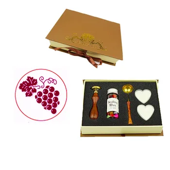 Grape Signature Design Wax Seal Stamp for Wedding, Perfect Decoration for Invitations, Envelopes, Snail Mails, Wine Packages,
Grape Signature Design Wax Seal Stamp for Wedding, Perfect Decoration for Invitations, Envelopes, Snail Mails, Wine Packages,