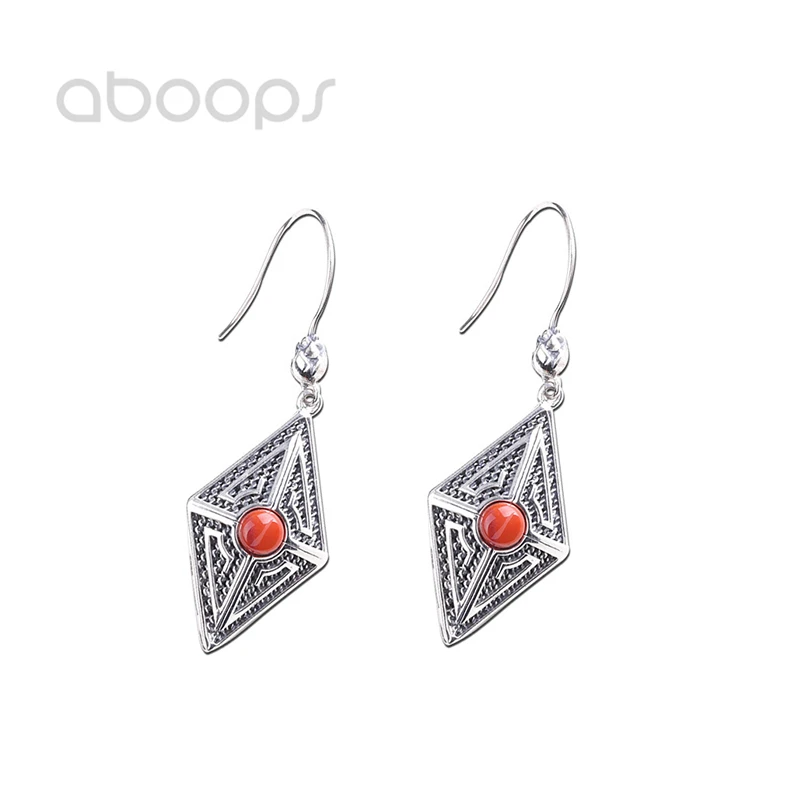 Vintage 925 Sterling Silver Rhombus Dangle Earrings with Jade for Women Girls,Free Shipping
Vintage 925 Sterling Silver Rhombus Dangle Earrings with Jade for Women Girls,Free Shipping