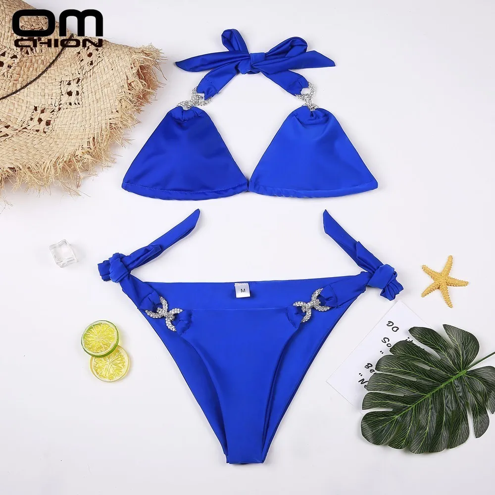 OMCHION Sexy Push Up Bikinis Mujer 2019 Crystal Buckle Solid Bathing Suit Beach Swimwear Women Summer Swimsuit Biquinis LJN48
OMCHION Sexy Push Up Bikinis Mujer 2019 Crystal Buckle Solid Bathing Suit Beach Swimwear Women Summer Swimsuit Biquinis LJN48