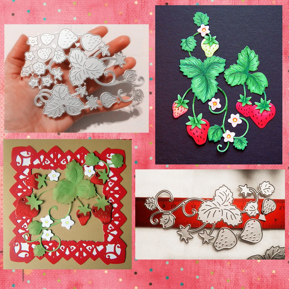 Strawberry Metal Cutting Die 2019 New 105*134mm Scrapbooking Embossing Stencil Card Die For DIY Invitation Album Book Decoration
Strawberry Metal Cutting Die 2019 New 105*134mm Scrapbooking Embossing Stencil Card Die For DIY Invitation Album Book Decoration